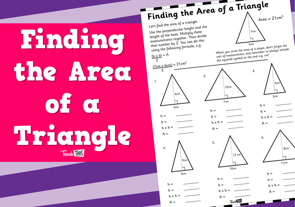 Finding the Area of a Triangle