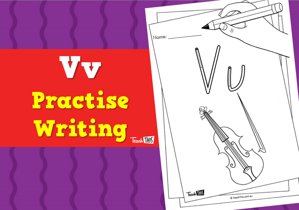 Vv - Practise Writing