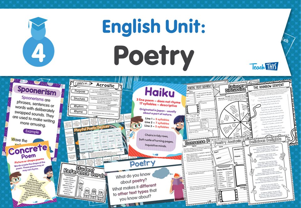English Unit: Poetry