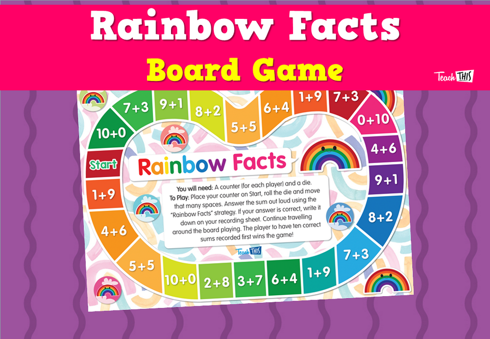 Rainbow Facts - Board Game