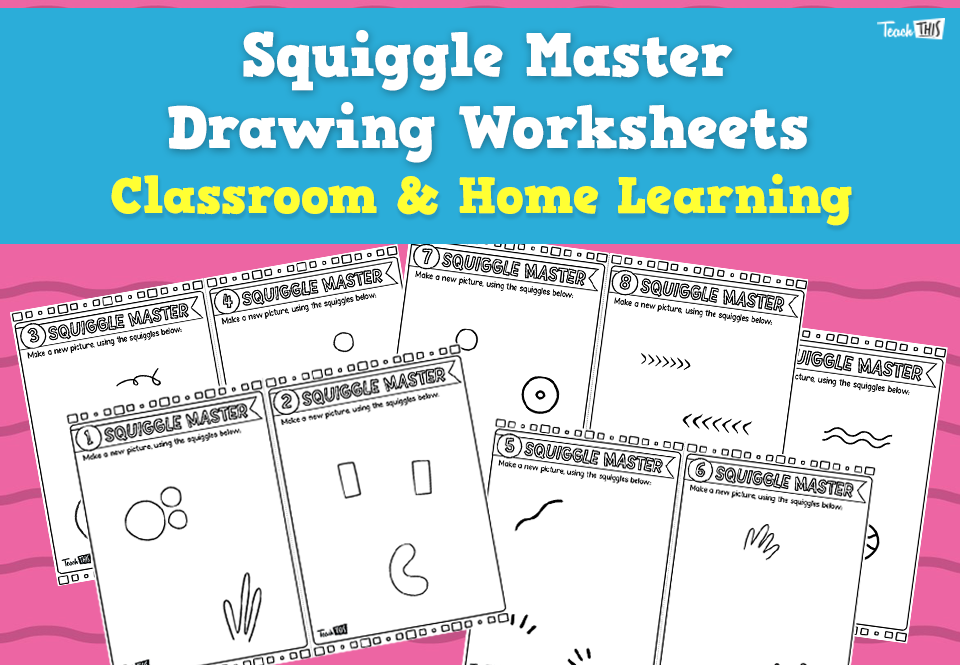 Squiggle Master - Drawing Worksheets