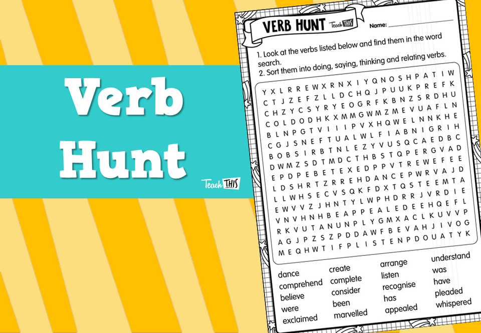 Verb Hunt