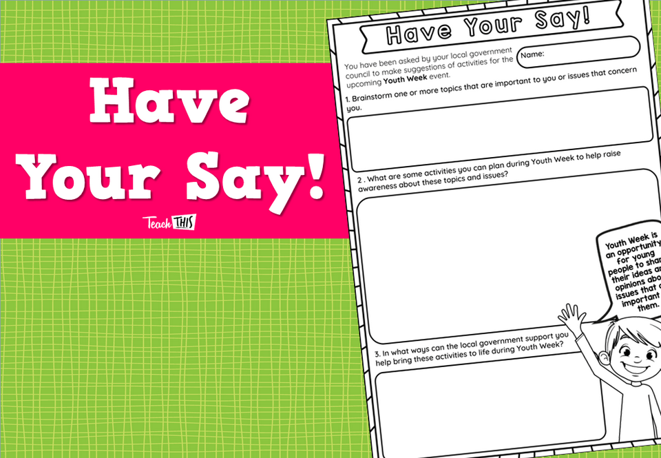 Have Your Say!