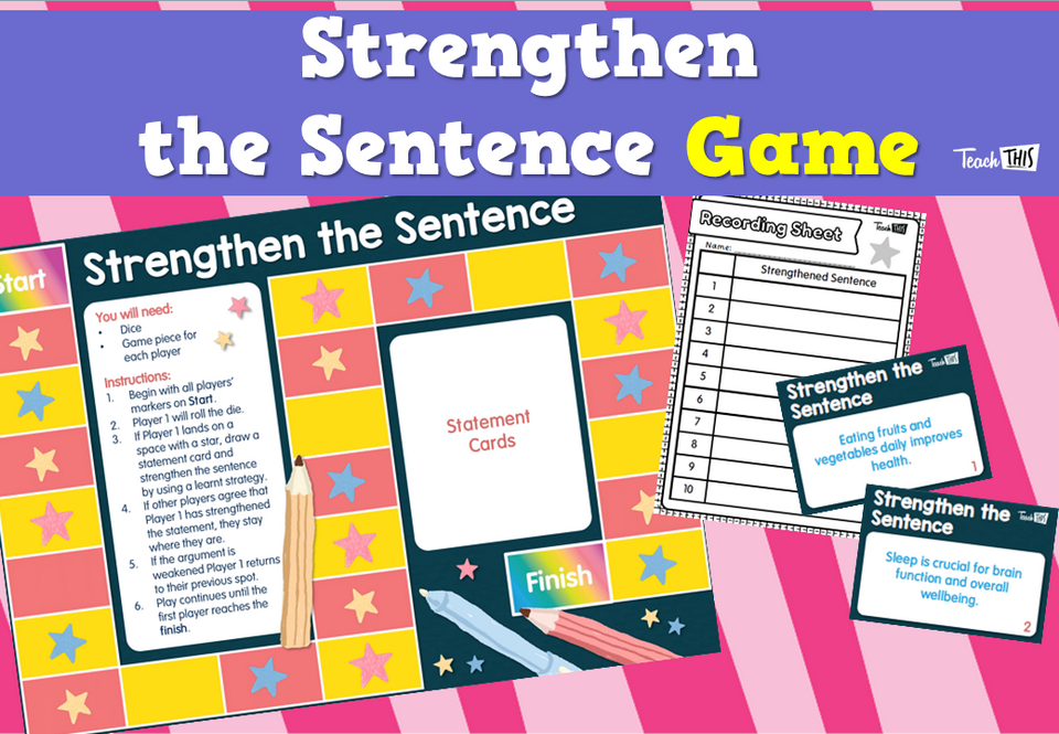 Strengthen the Sentence