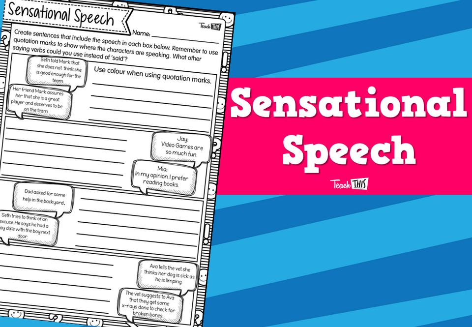 Sensational Speech