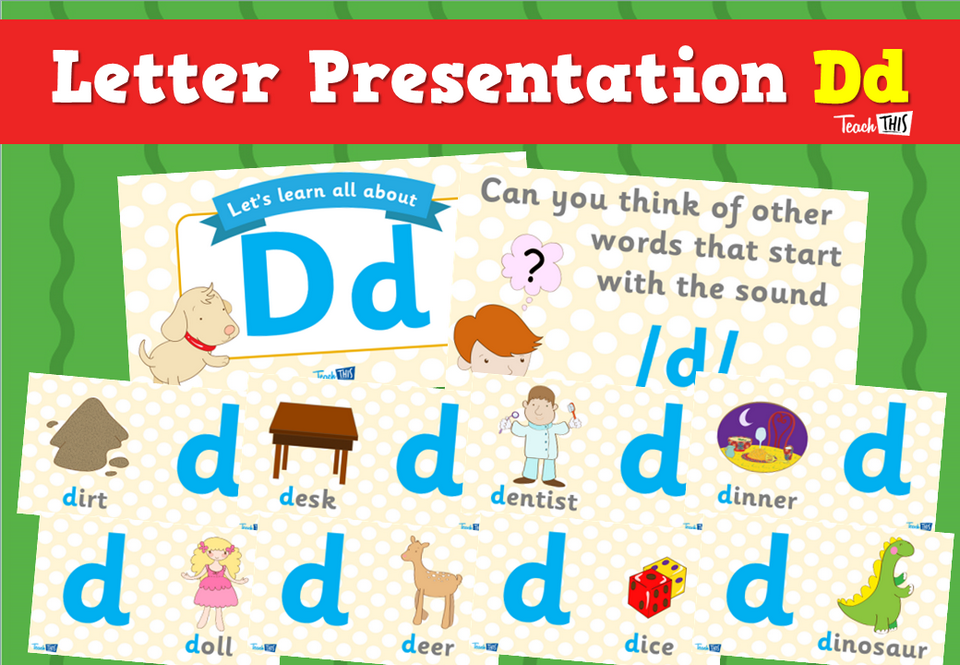 Letter Presentation Dd