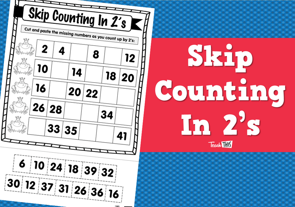 Skip Counting In 2's