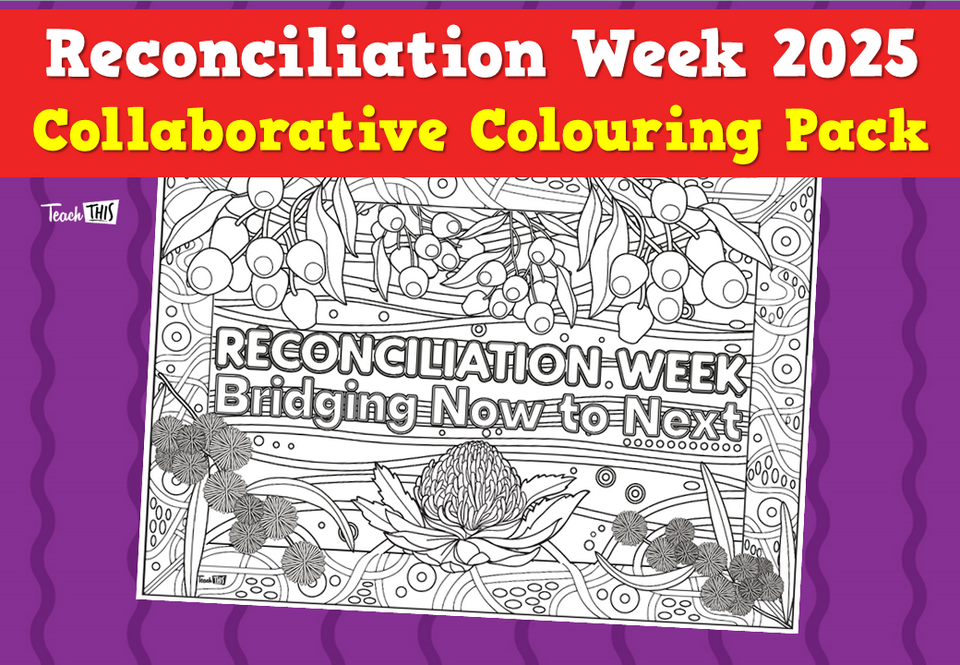 Reconciliation Week 2025 - Collaborative Colouring Pack