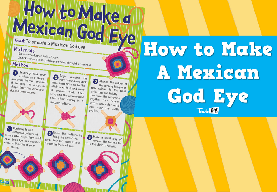 How to Make A Mexican God Eye