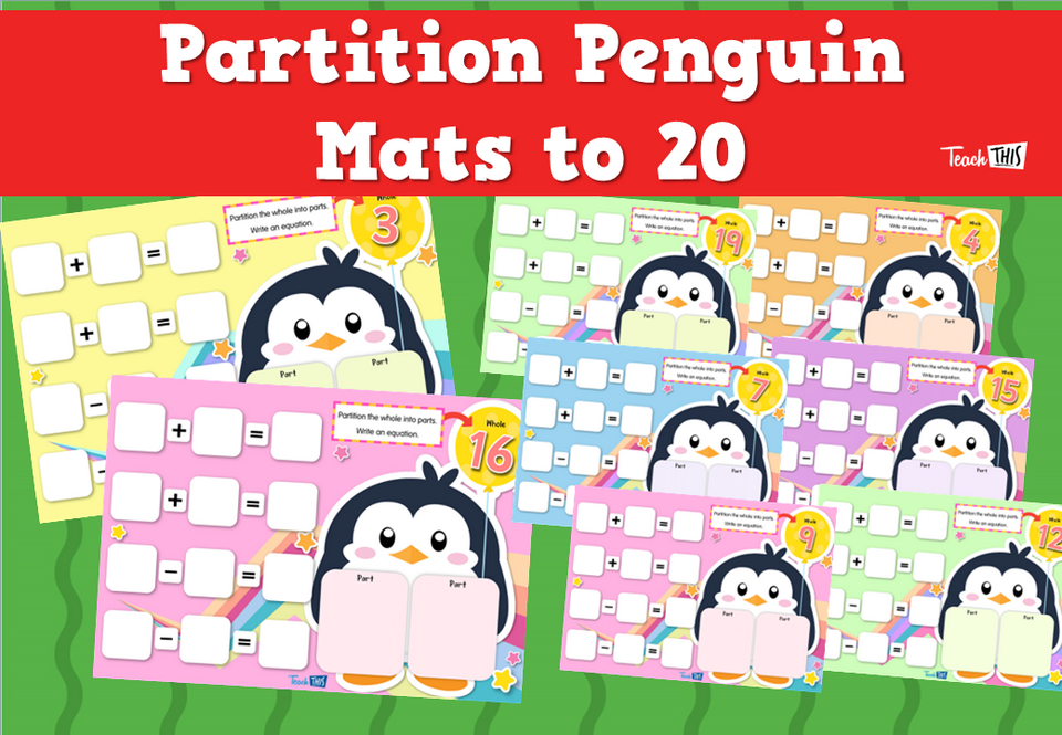 Partition Penguin Mats to 20