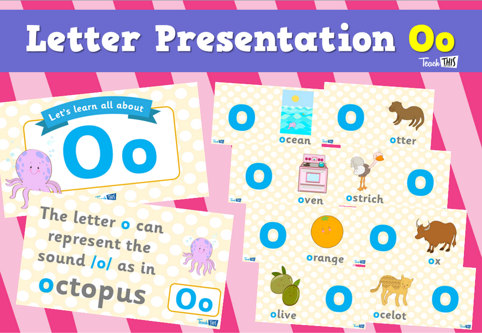 Letter Presentation Oo