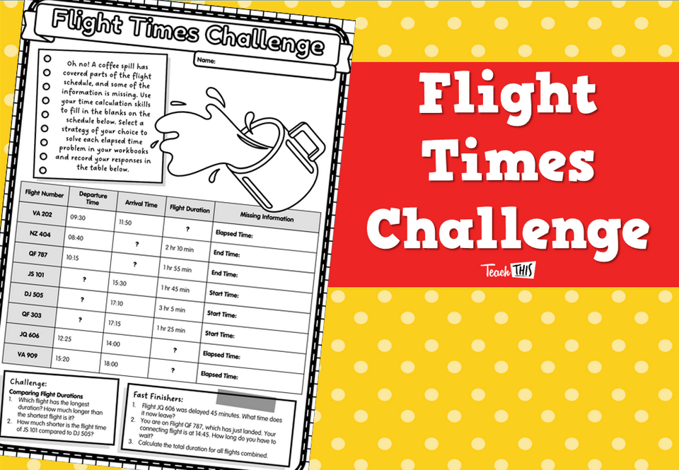 Flight Times Challenge