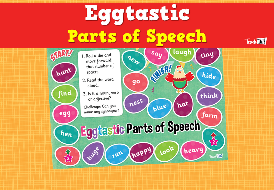 Eggtastic Parts of Speech