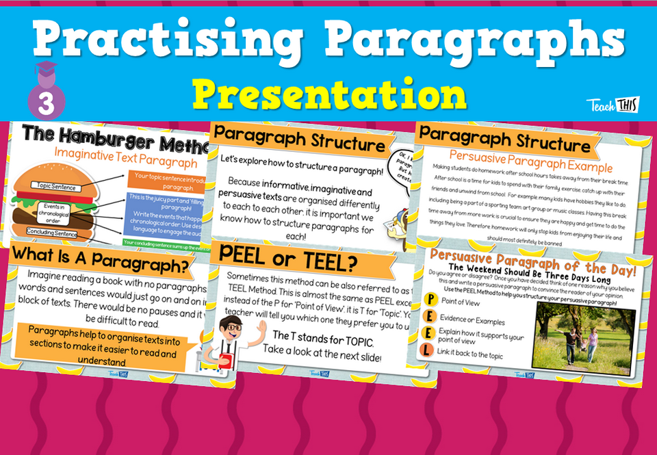 Practising Paragraphs - Presentation