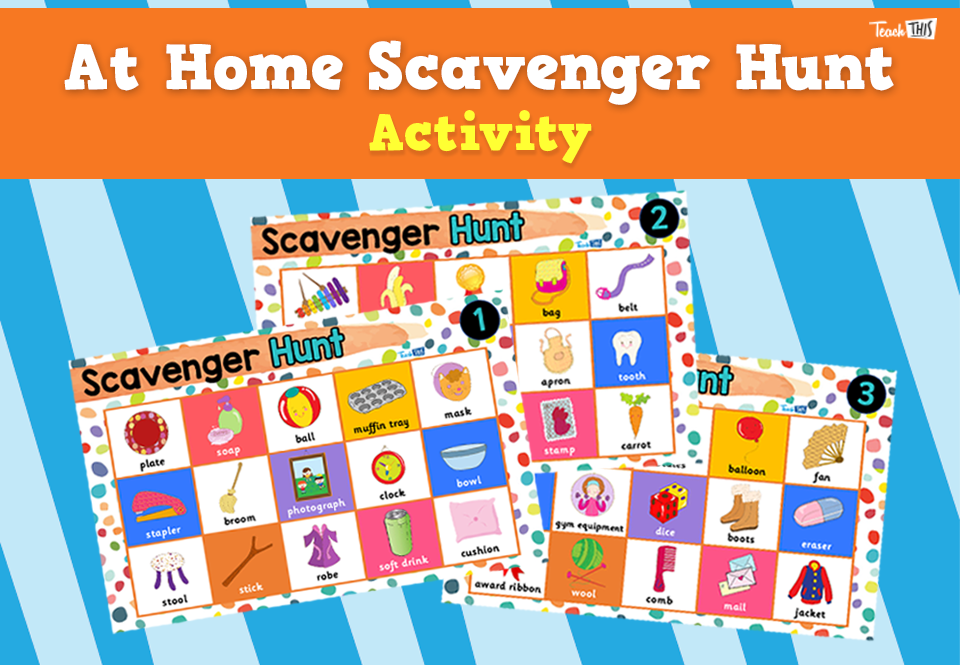 At Home Scavenger Hunt - Activity