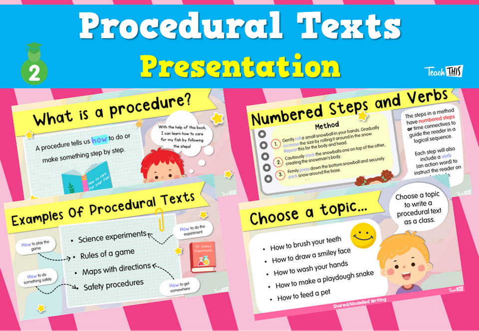 Procedural Texts - Presentation