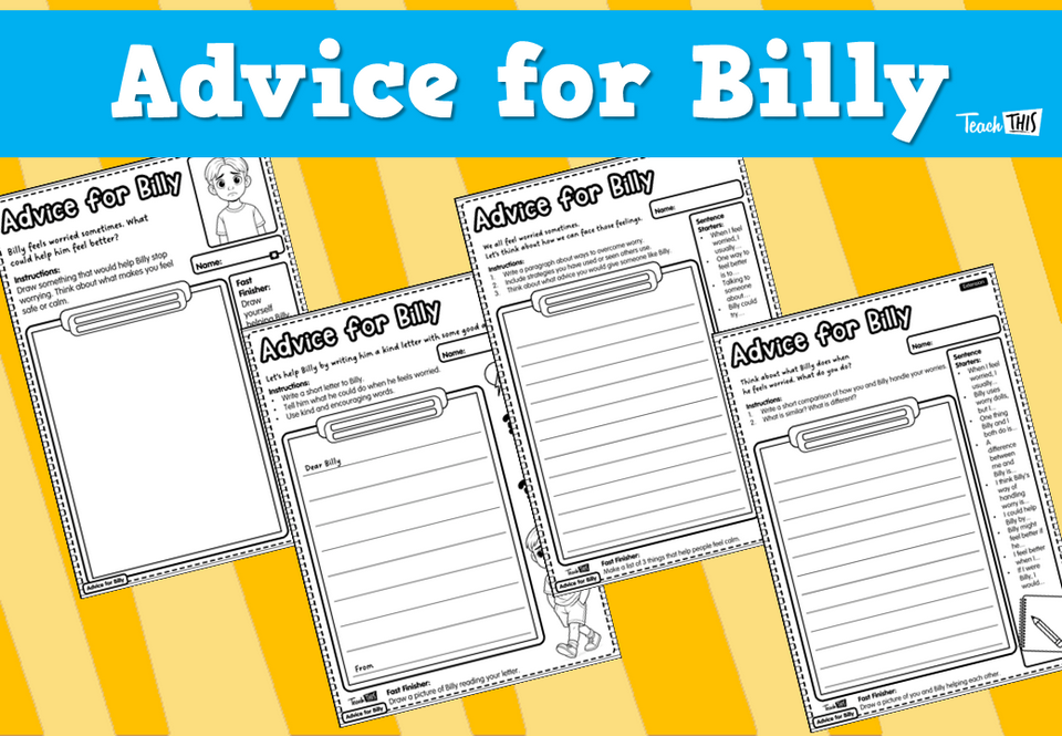 Advice for Billy