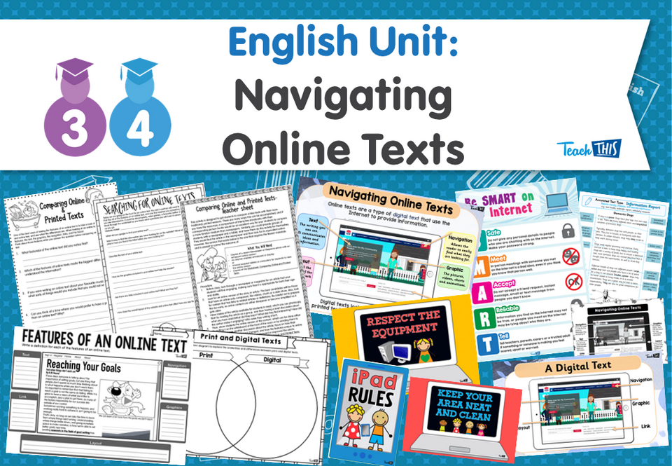 English Unit: Online Texts