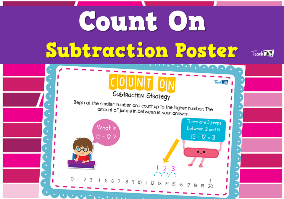 Count On Subtraction poster