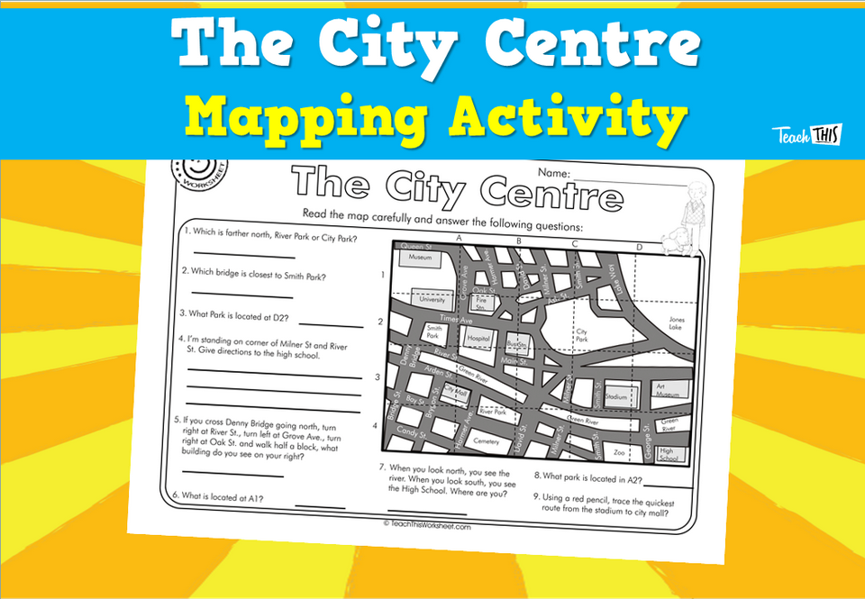 The City Centre - Mapping Activity
