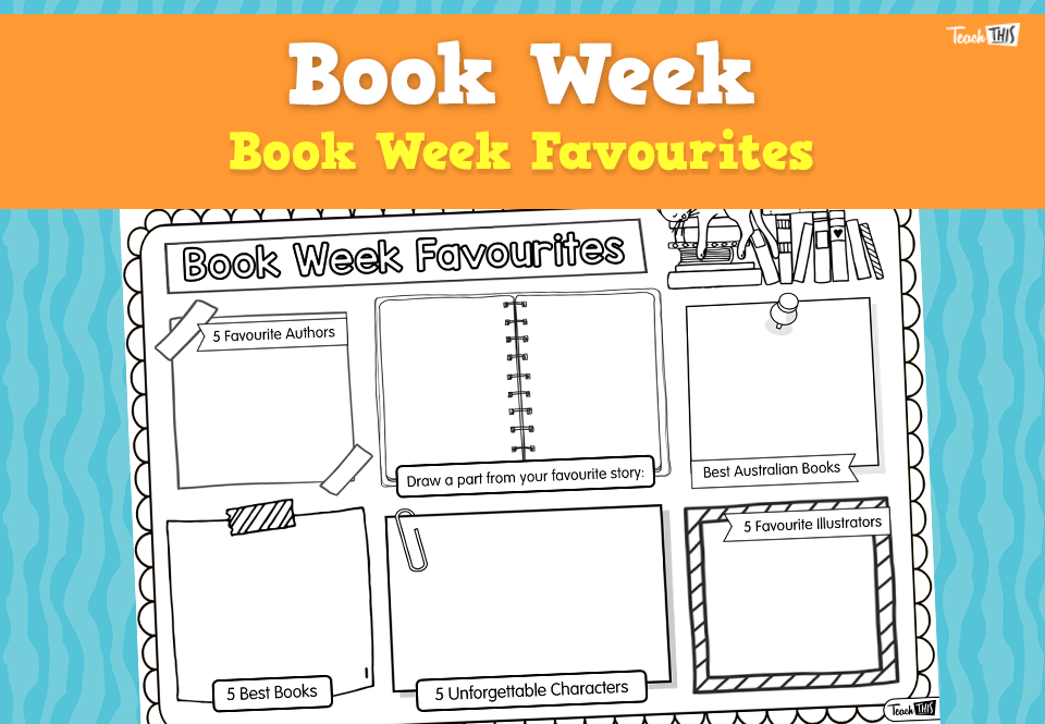 Book Week Favourites - Worksheet