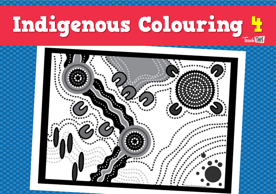 Indigenous Colouring 4