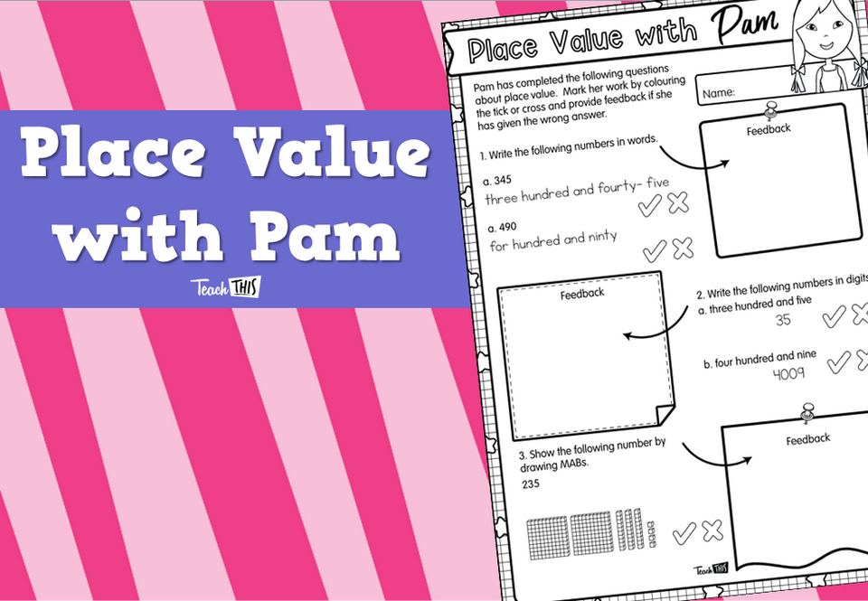 Place Value with Pam