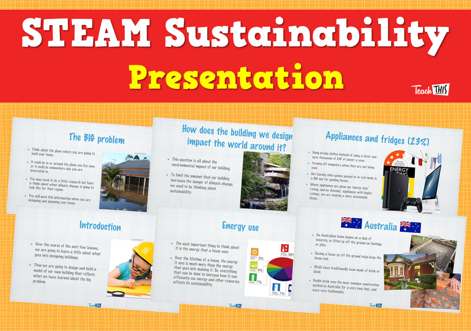 STEAM Sustainability - Presentation