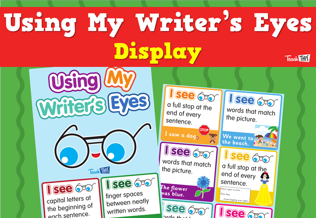 Using My Writer's Eyes - Display