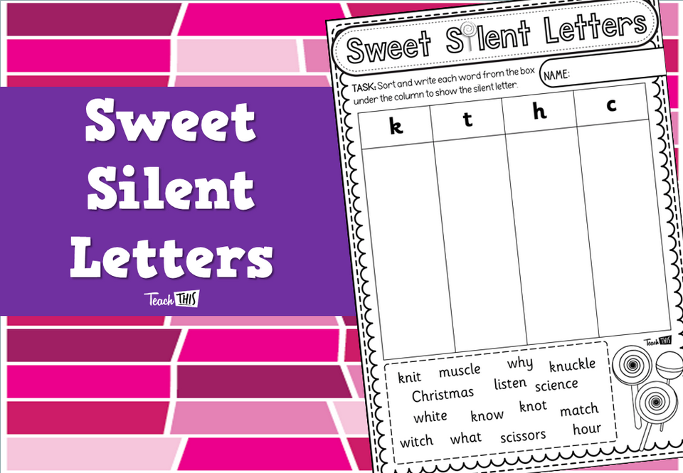 Sweet Silent Letters