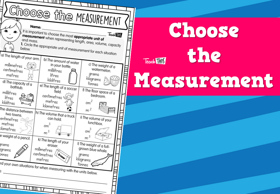 Choose the Measurement