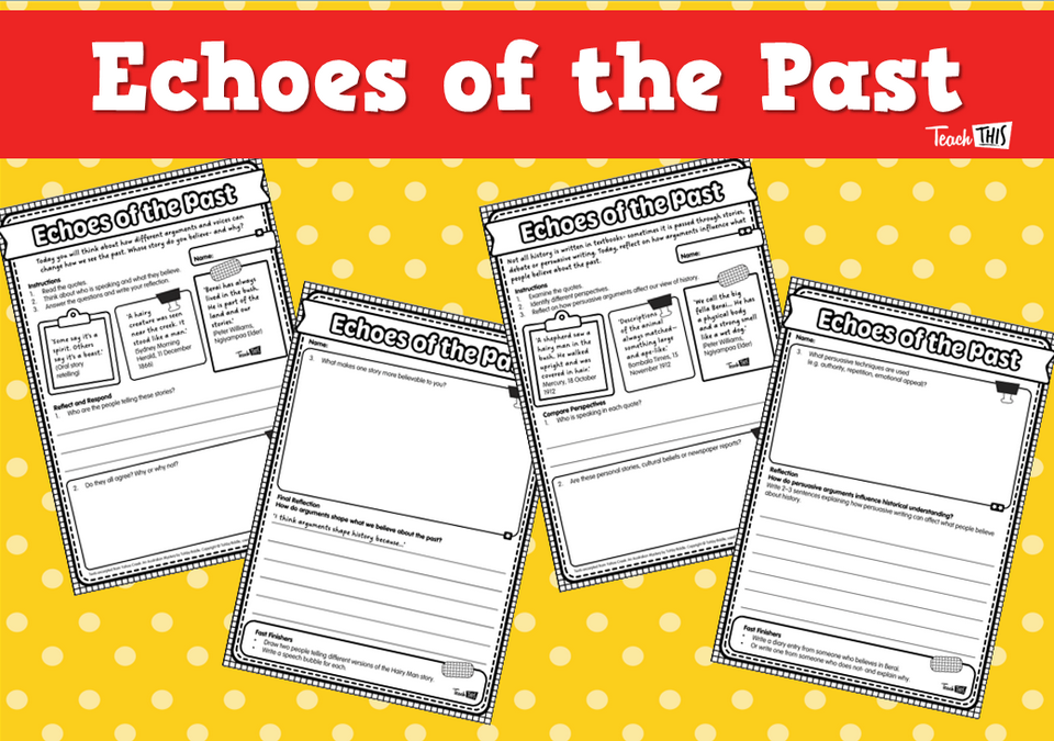Echoes of the Past