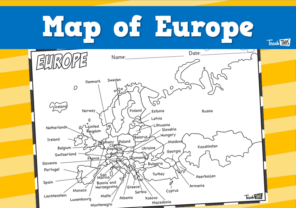 Map of Europe