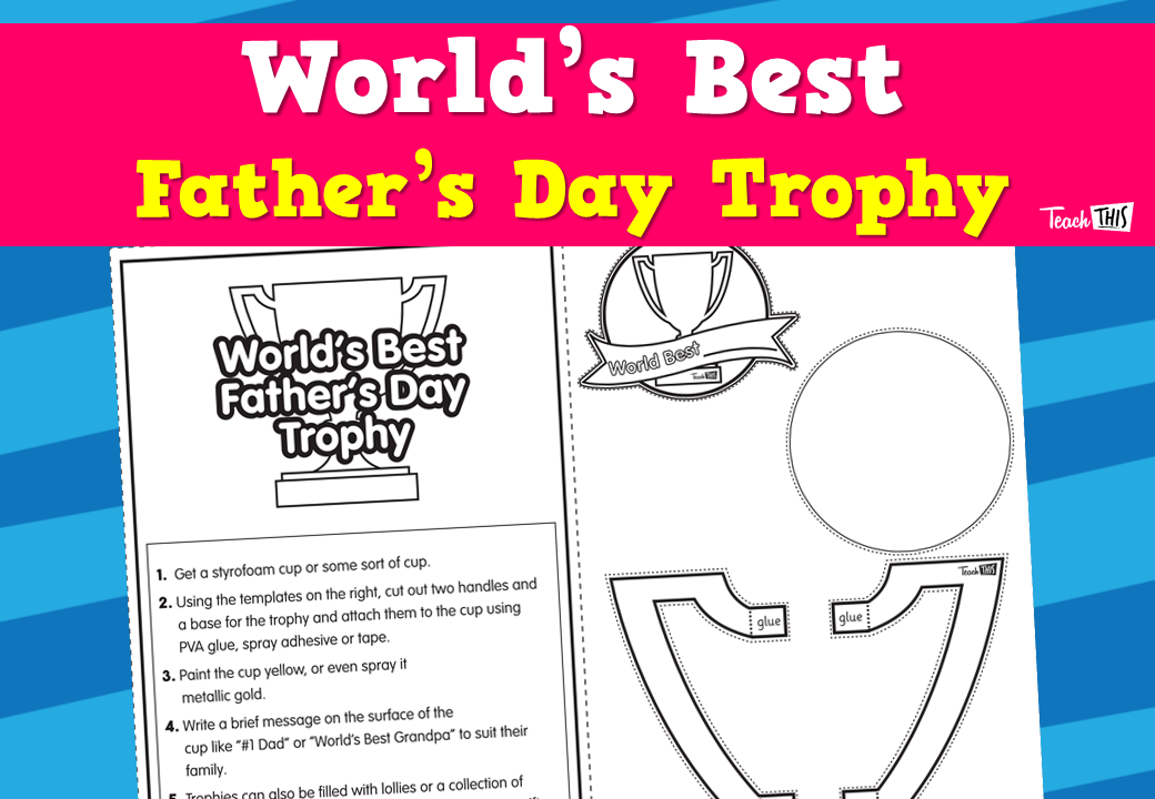 World's Best - Father's Day Trophy