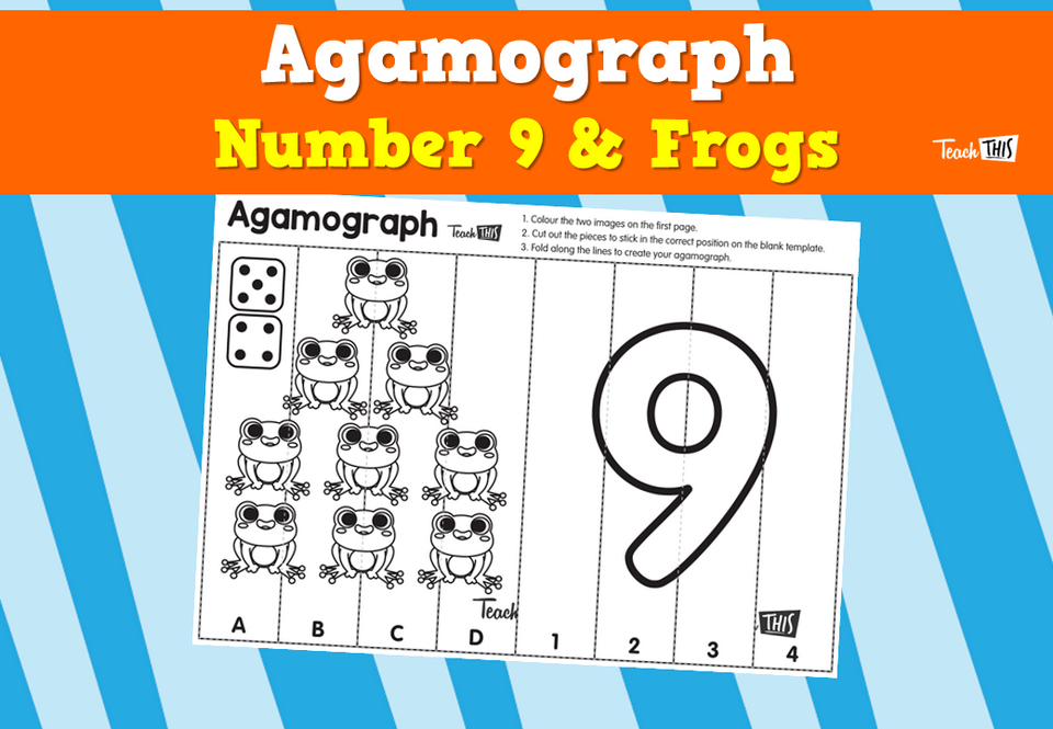 Agamograph- Number 9 & Frogs