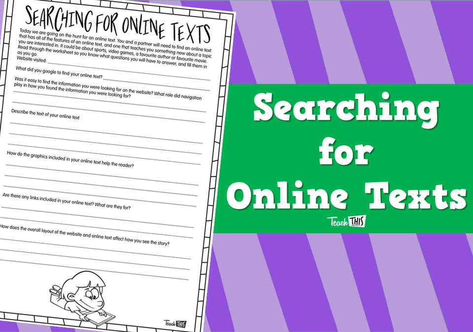 Searching For Online Texts