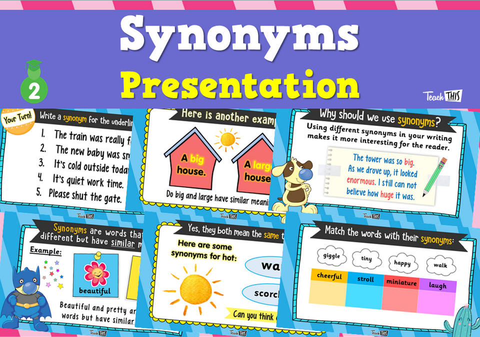 Synonyms - Presentation