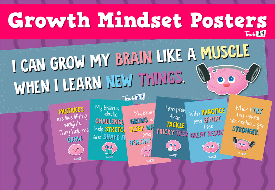 Growth Mindset Posters