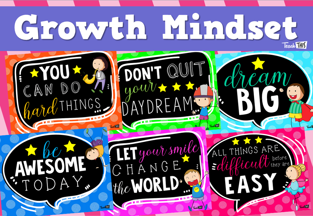 Growth Mindset - Posters