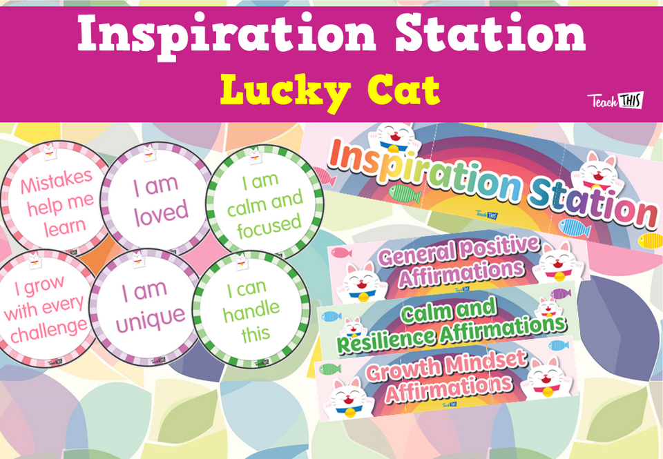 Inspiration Station - Lucky Cat