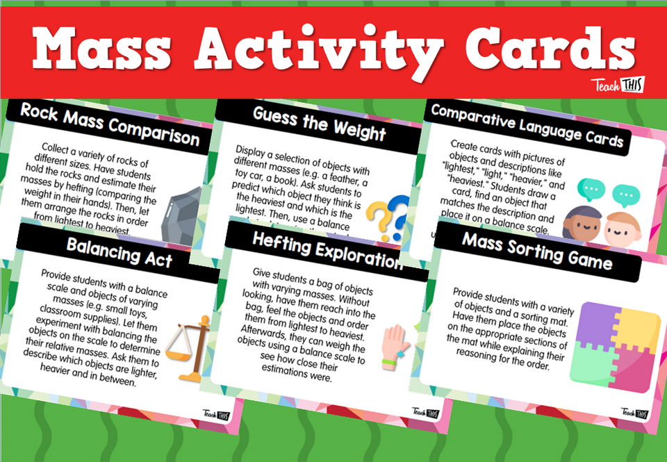 Mass Activity Cards