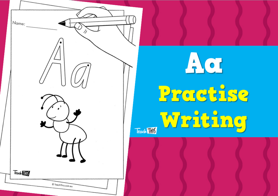Aa - Practise Writing