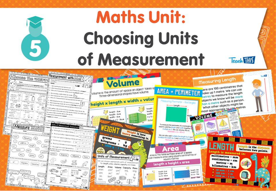 Maths Unit: Choosing Units of Measurement