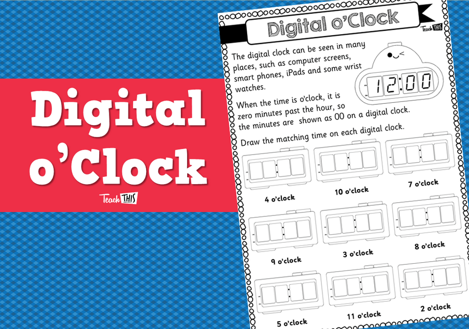 Digital o'Clock