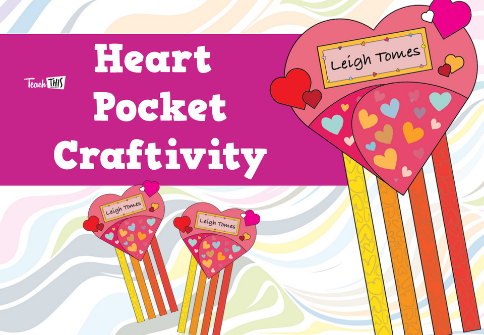 Heart Pocket Craftivity