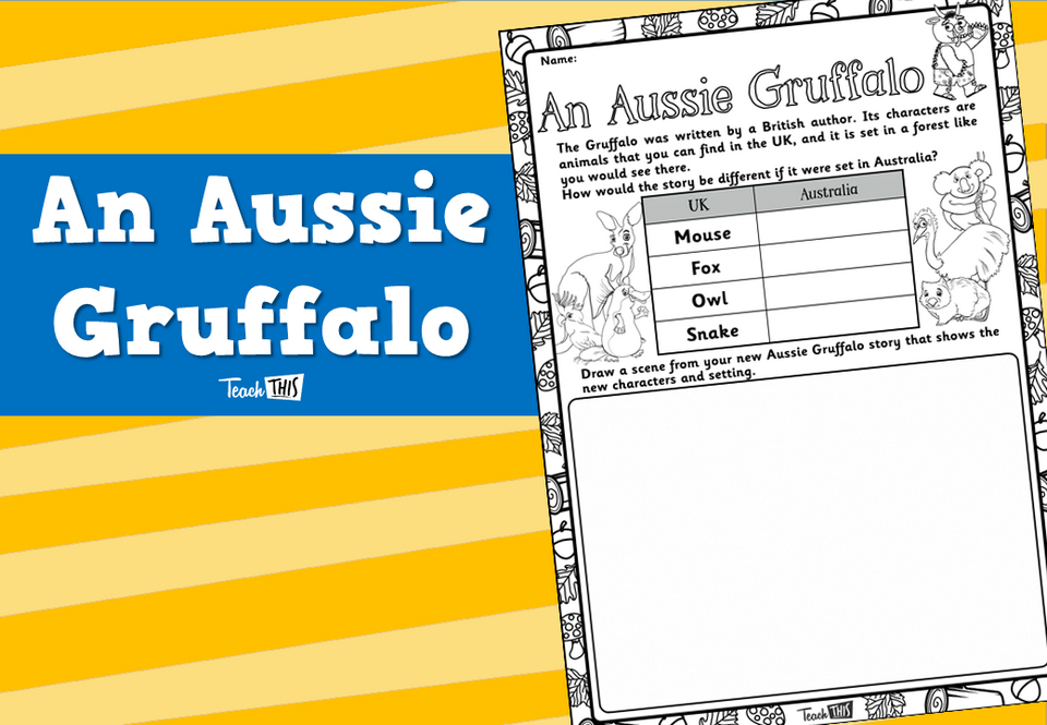 An Aussie Gruffalo