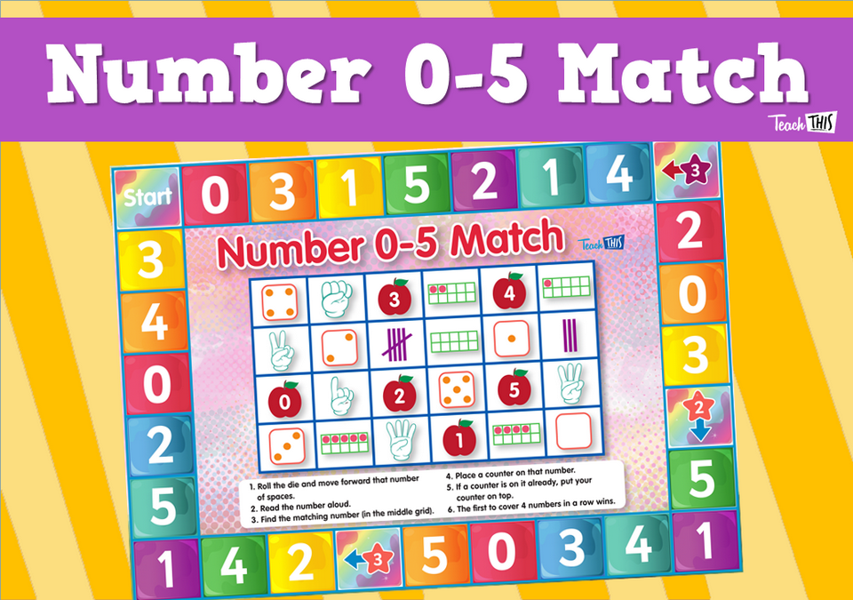 Number 0-5 Match