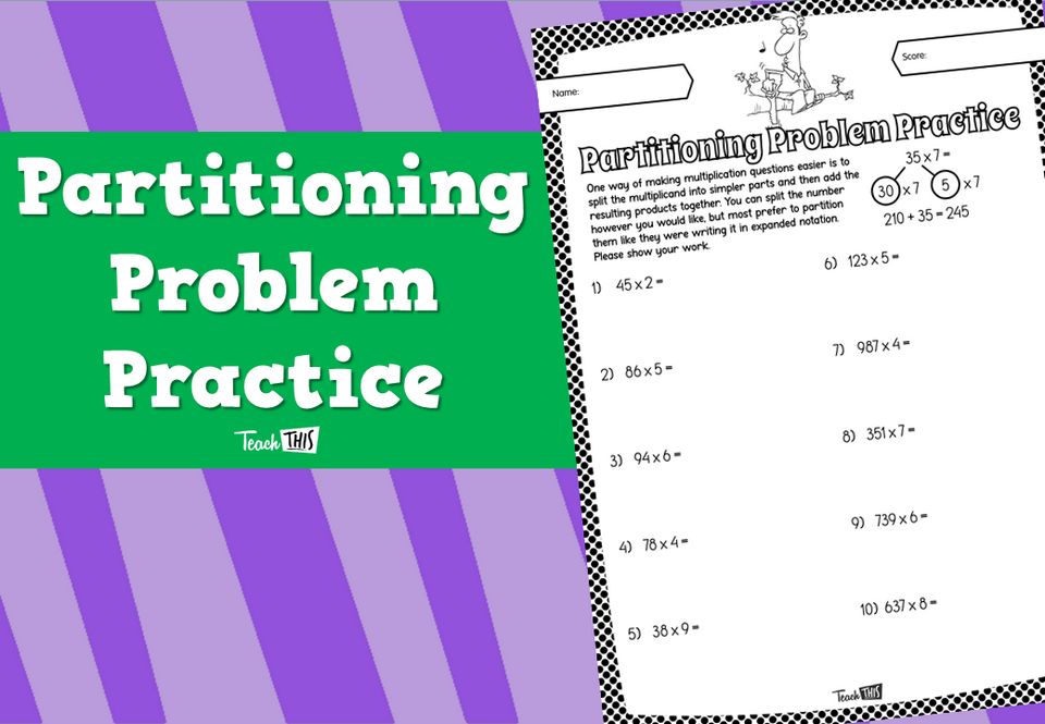 Partitioning Problem Practice