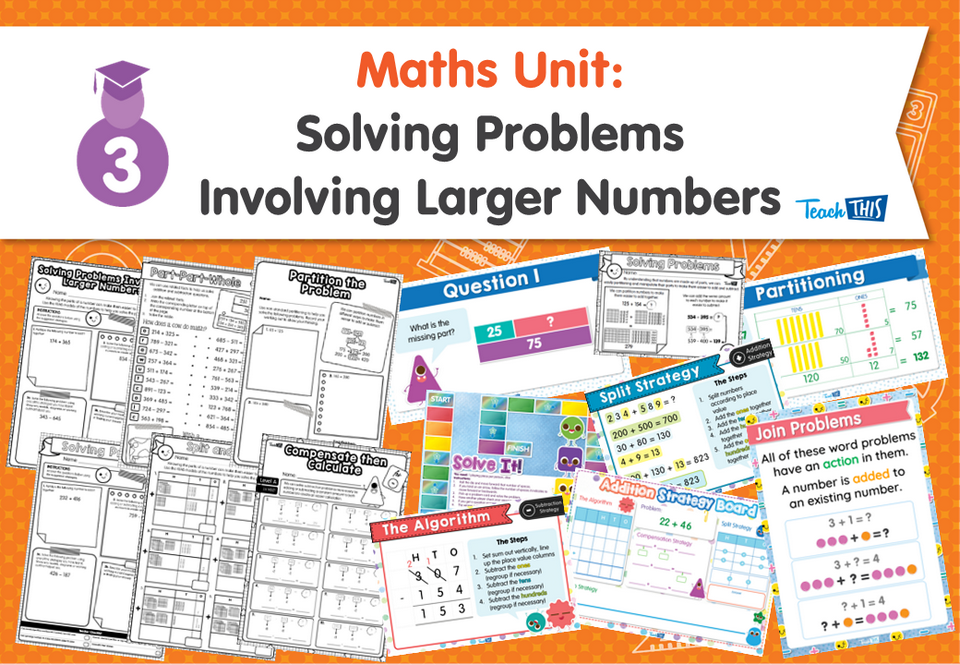 Maths Unit: Solving Problems Involving Larger Numbers