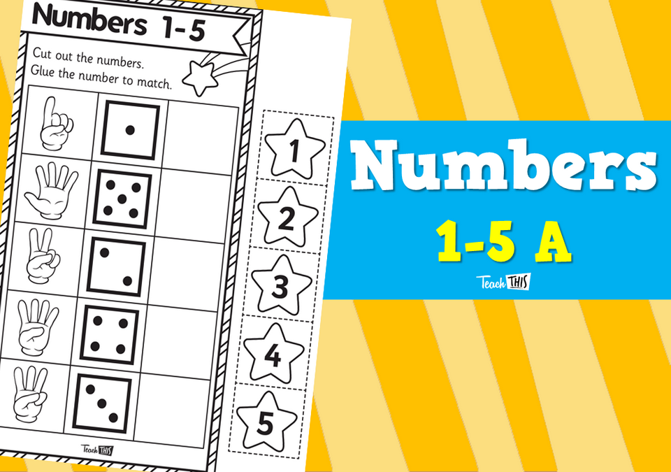 Numbers 1 - 5